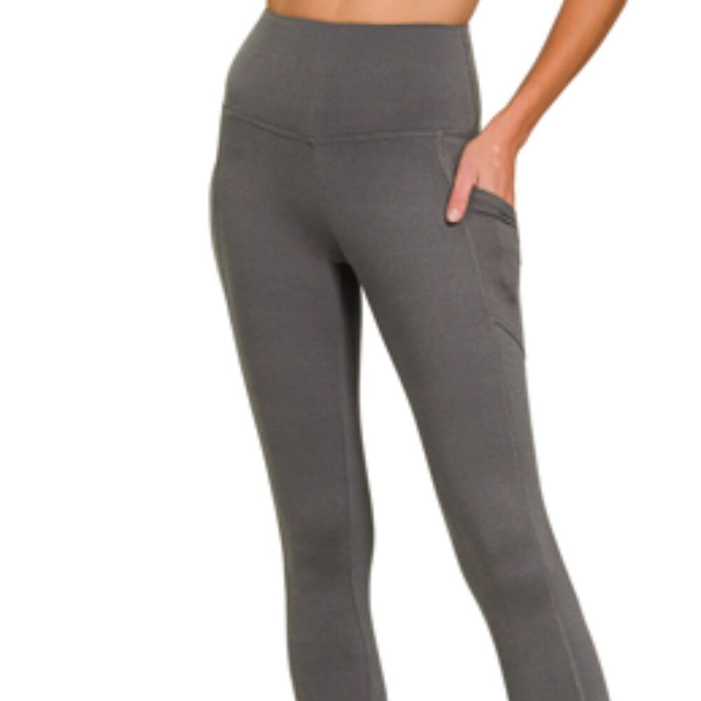 Zenana Brushed microfiber full length leggings